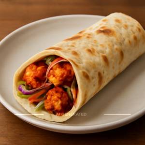 Tandoori Paneer Shawarma