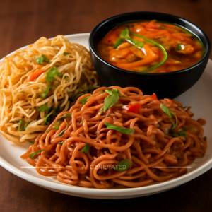 Veg Triple Noodles