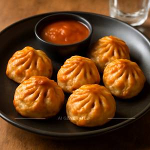 Peri-Peri Paneer Momos [6 Pieces]