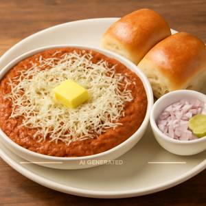 Cheese Pav Bhaji