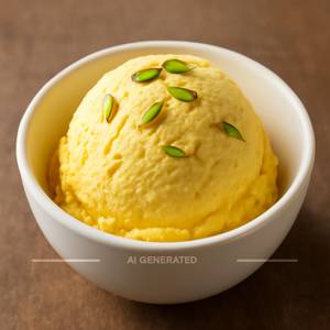 Kesar Pista Ice Cream