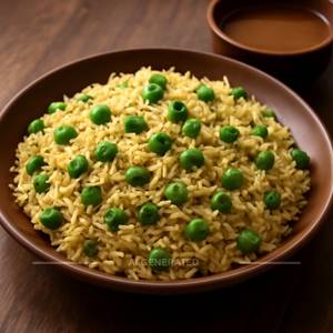 Green Peas Pulao