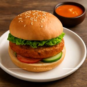 Peri Peri Veg Burger