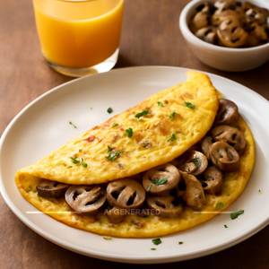 Mushroom Omelette