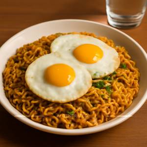 Double egg maggie