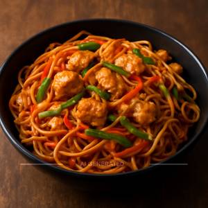 Schezwan Chicken Noodles
