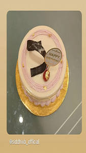 Strawberry Cake eggless