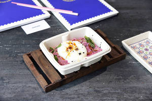 Pink Spaghetti With Chilli Burrata
