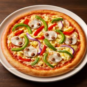 Mix veg pizza