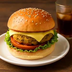 Veg Cheese Burger