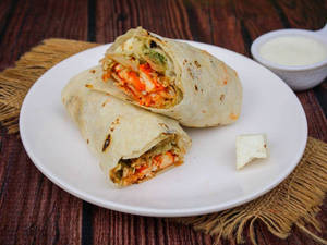 Paneer Tikka Kathi Roll