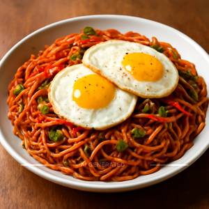 Egg Schezwan Noodles