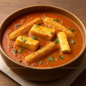 Baby Corn Paneer Masala