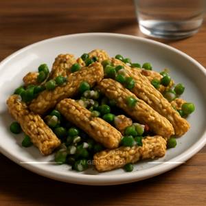 Salt and pepper baby corn