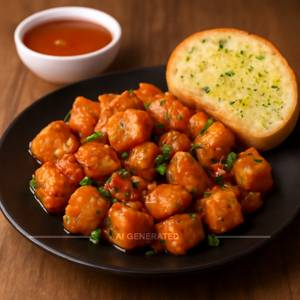Chilli Garlic Potato Bites