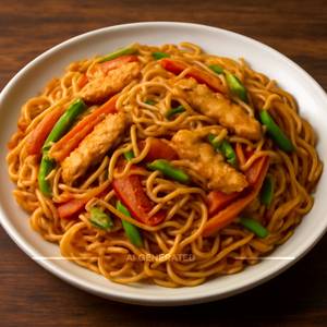 Chicken Singapuri Noodles