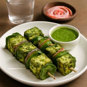 Paneer Pudina Tikka