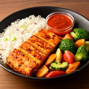 Peri Peri Paneer Rice Bowl