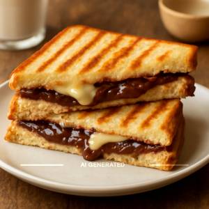 Grilled Cheese Chocolate Sandwich