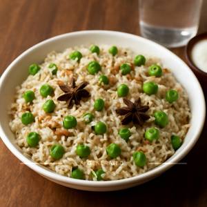 Green Peas Pulao 