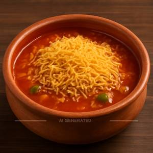 Red Sev Bhaji Handi [Half]