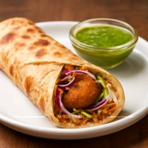 Aloo Tikki Frankie