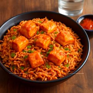 Paneer Schezwan rice