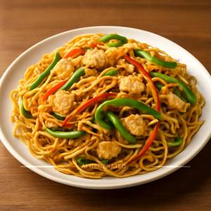 Egg Hakka Noodles