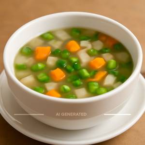 Veg clear soup