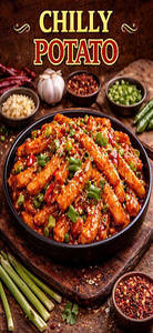 Honey Chilly Potato