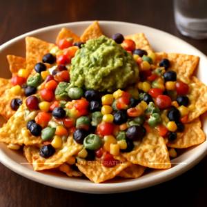 Veg Loaded Nachos