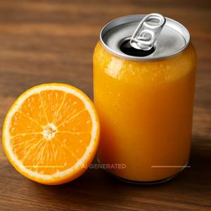 Orange Canned Juice