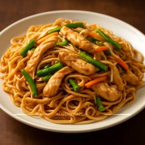 Chicken Singapuri Noodles