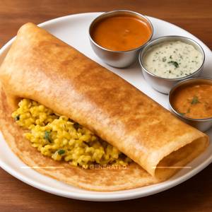 Onion Masala Dosa