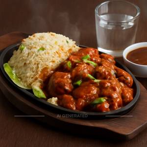 Chinese non veg sizzler