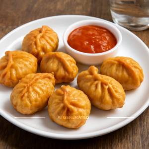 Fry Momos