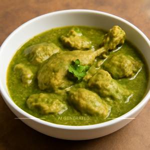Green chicken