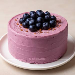 Blueberry Cake Egg Less