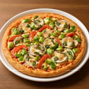 Veg overloaded pizza [10 inch]