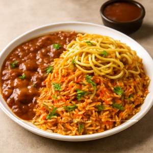 Veg Triple Schezwan Rice