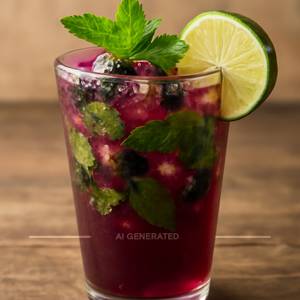 Blackcurrant Mojito