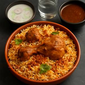 Chicken Hyderabadi Biryani( Pack Of 4)