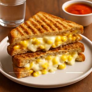 Corn Cheese Sandwich