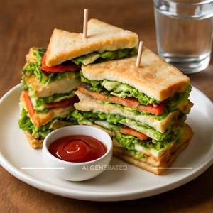 Veg Club Sandwich