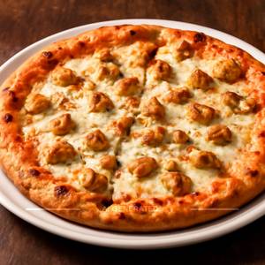 Chicken cheese pizza