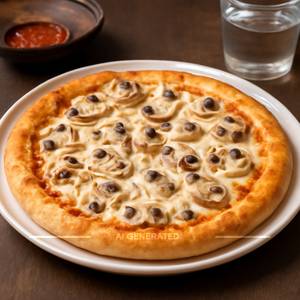 Mushroom Cheese Pizza