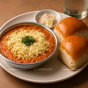 Cheese Pav Bhaji