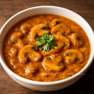 Mushroom Masala                               