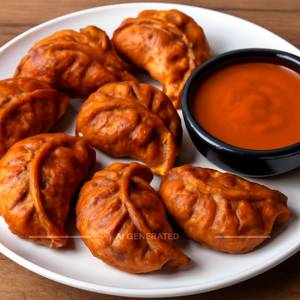 Chicken Tikka Fried Momos