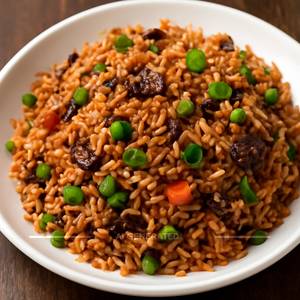 Burnt Chilly Rice
